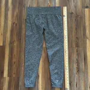 Gymshark Black & Gray  Leggings Sz Large